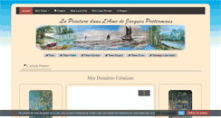 Desktop Screenshot of peetermans-peinture.net